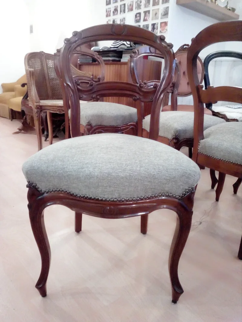 chaise volante Louis Philippe, tapissier décorateur Millau Au Petit Crin
